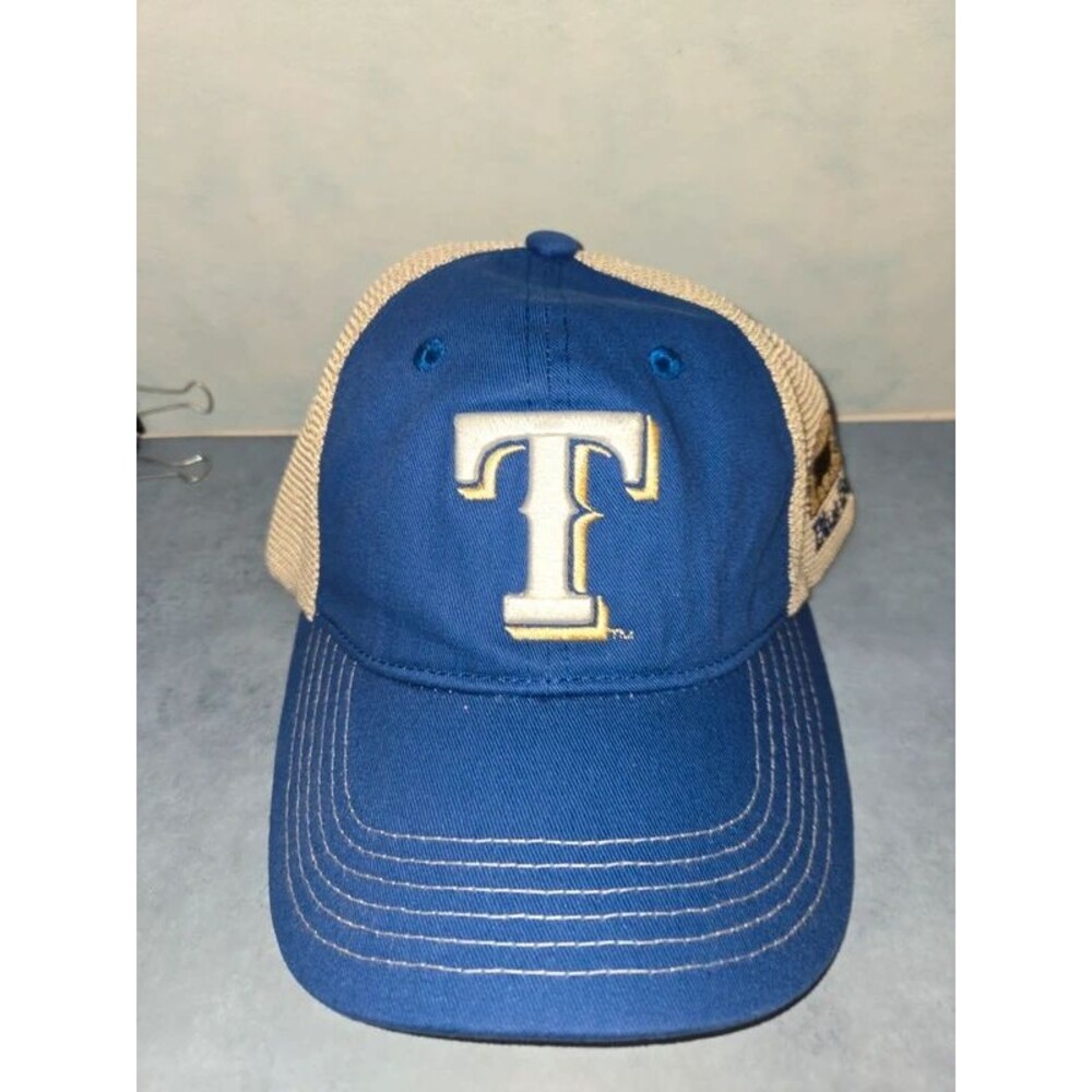 Texas Rangers Promo Blue Bell Snapback Hat (Client)
